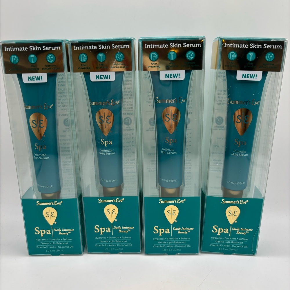Summer's Eve Spa Daily Intimate Beauty Skin Serum 1 fl oz Lot Of 8 NEW